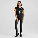 Zennovawear DK Metcalf Pittsburgh Steelers Women's Team Game Jersey - Black