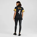 Zennovawear DK Metcalf Pittsburgh Steelers Women's Team Game Jersey - Black