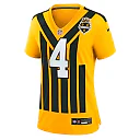 Zennovawear DK Metcalf Pittsburgh Steelers Women's Alternate 1933 Throwback Game Jersey - Gold