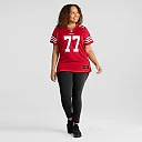 Zennovawear Dominick Puni San Francisco 49ers Women's Team Game Jersey - Scarlet