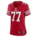 Zennovawear Dominick Puni San Francisco 49ers Women's Team Game Jersey - Scarlet
