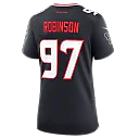 Zennovawear Dominique Robinson Houston Texans Women's Team Game Jersey - Navy
