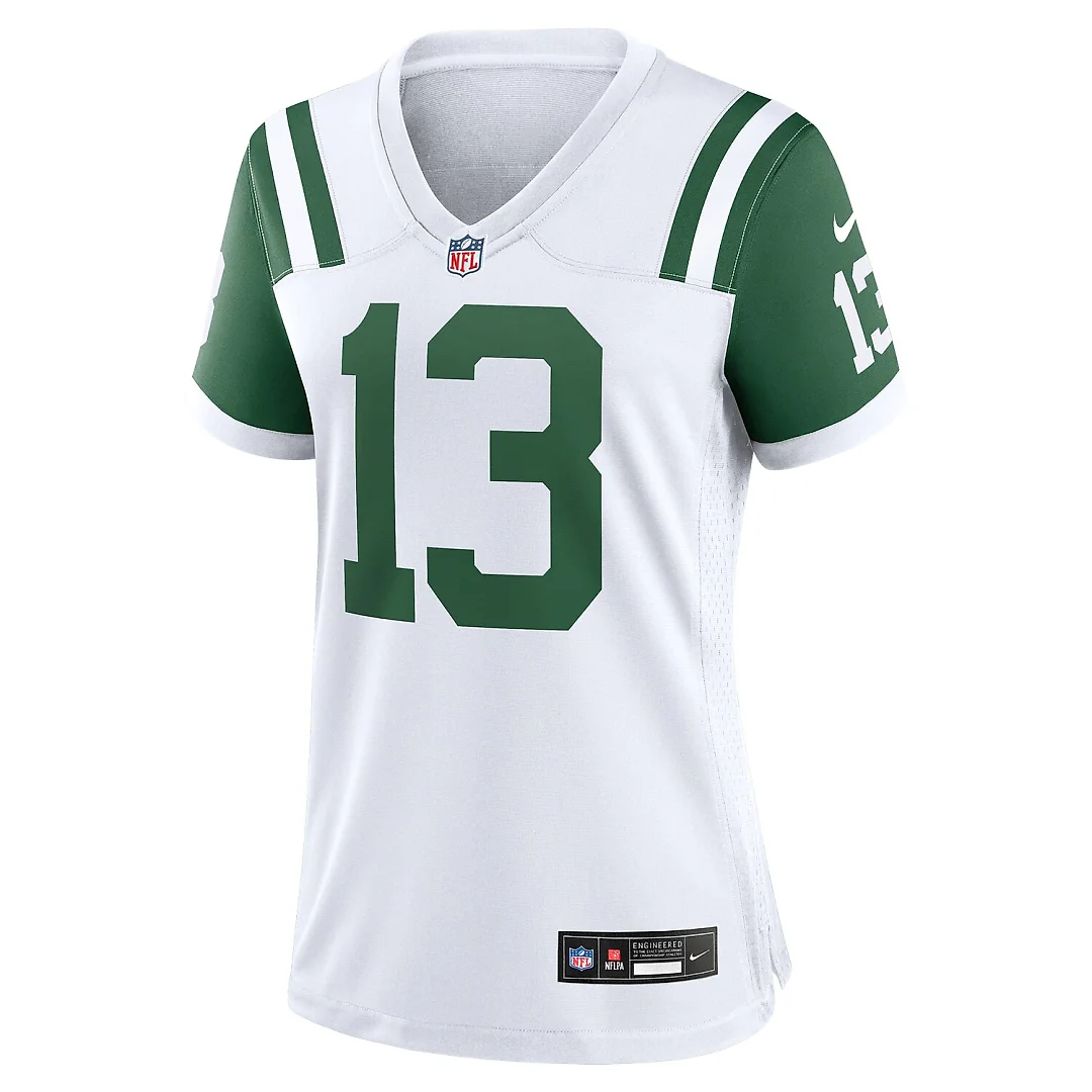 Zennovawear Don Maynard New York Jets Women's Classic Alternate Retired Player Game Jersey - White
