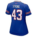 Zennovawear Dorian Strong Buffalo Bills Women's Team Game Jersey - Royal
