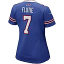 Zennovawear Doug Flutie Buffalo Bills Women's Game Retired Player Jersey - Royal