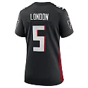 Zennovawear Drake London Atlanta Falcons Women's Player Game Jersey - Black
