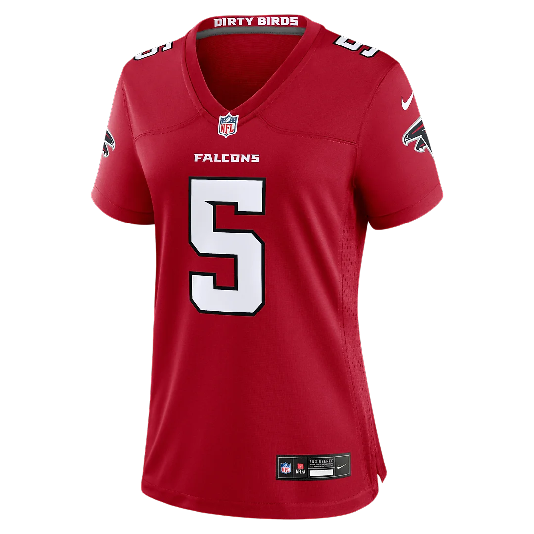 Zennovawear Drake London Atlanta Falcons Women's Game Jersey - Red