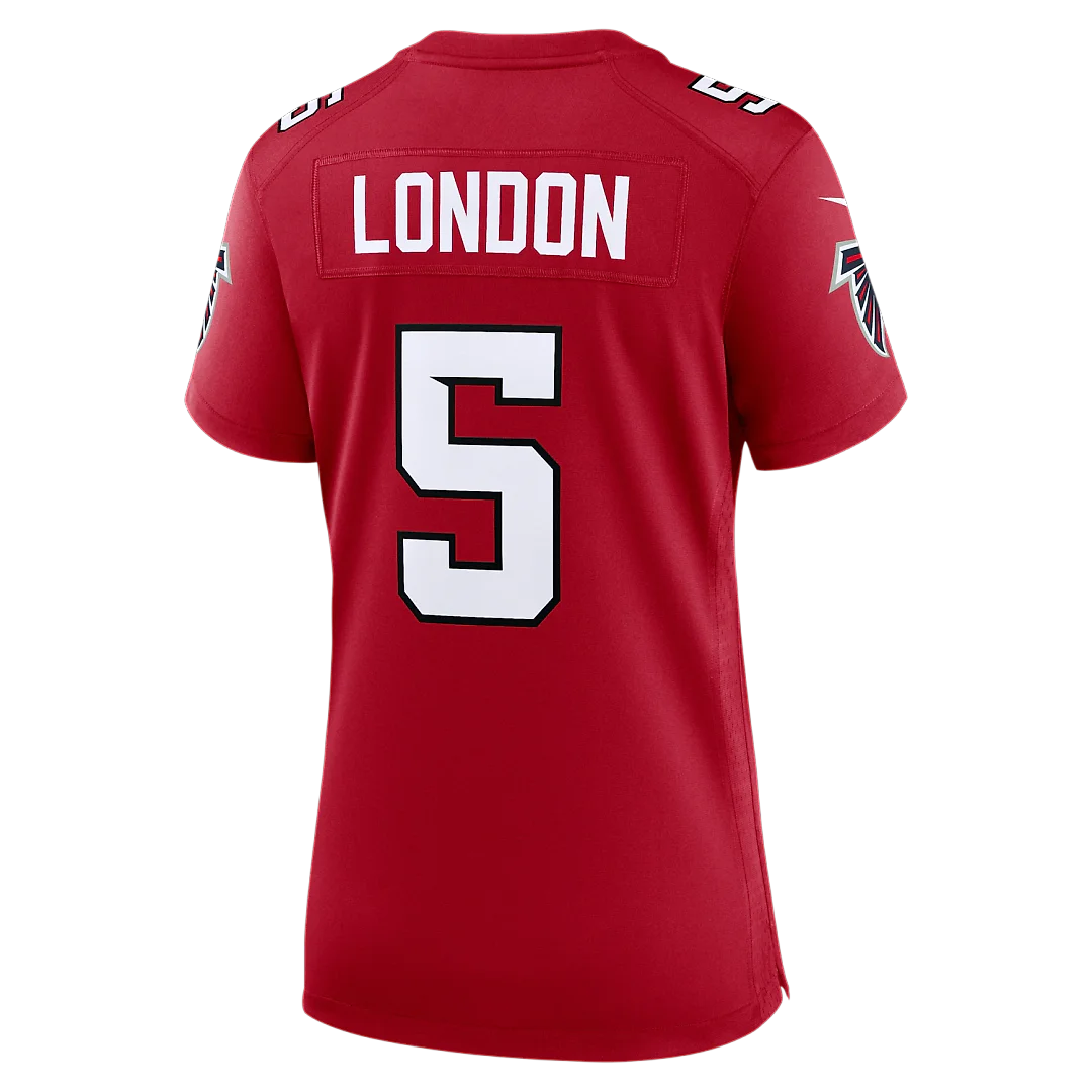 Zennovawear Drake London Atlanta Falcons Women's Game Jersey - Red