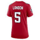 Zennovawear Drake London Atlanta Falcons Women's Game Jersey - Red