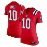 Zennovawear Drake Maye New England Patriots Women's Alternate Game Jersey - Red