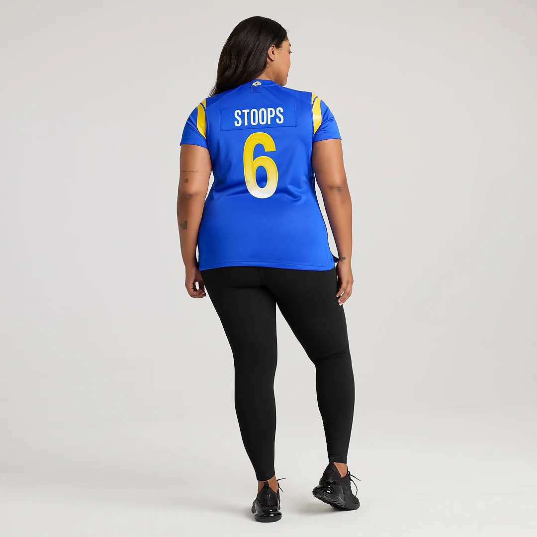 Zennovawear Drake Stoops Los Angeles Rams Women's Game Jersey - Royal
