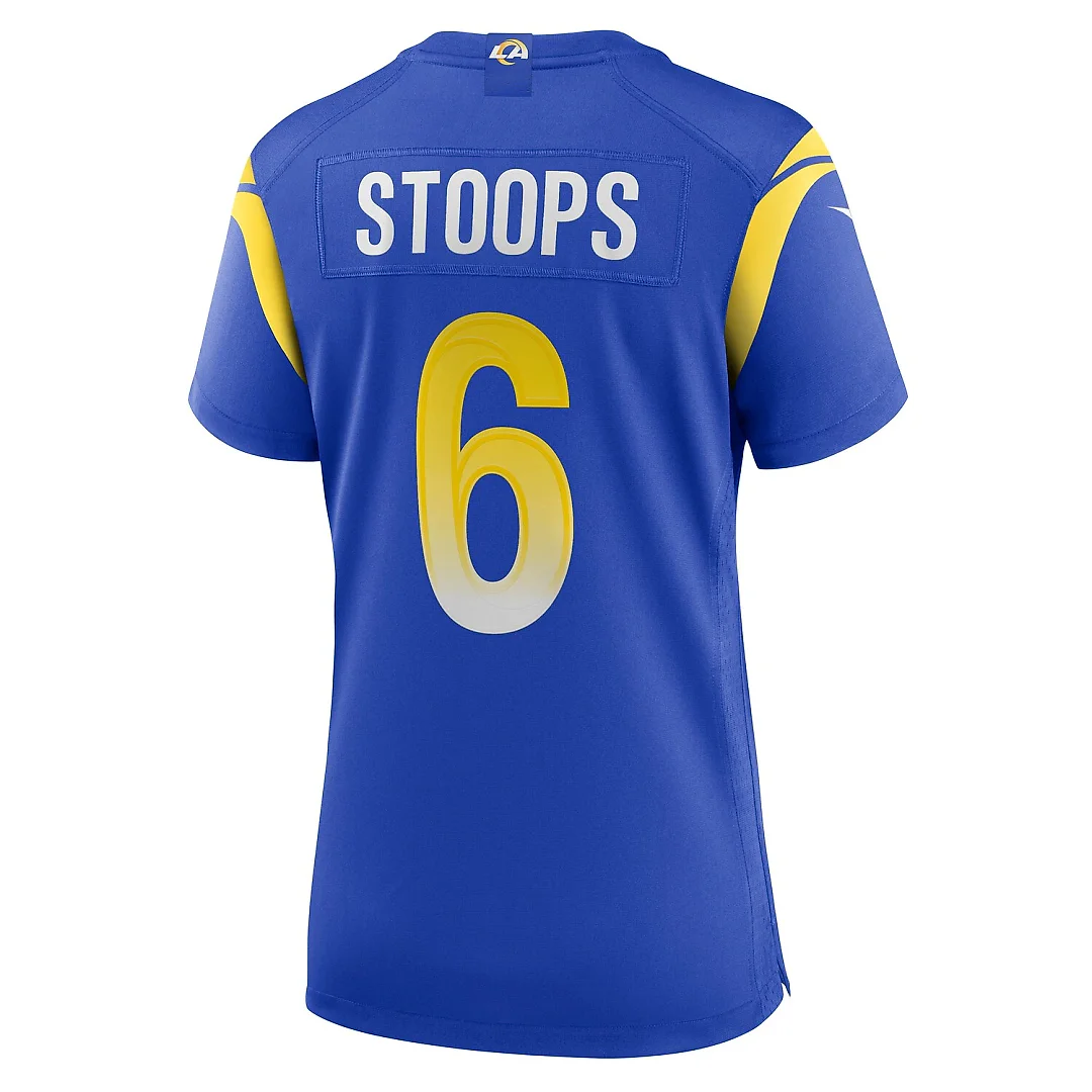 Zennovawear Drake Stoops Los Angeles Rams Women's Game Jersey - Royal