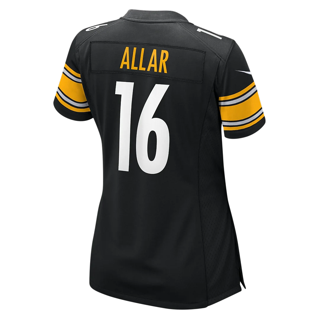 Zennovawear Drew Allar Pittsburgh Steelers Women's Team Game Jersey - Black