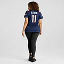 Zennovawear Drew Bledsoe New England Patriots Women's Game Retired Player Jersey - Navy