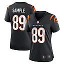 Zennovawear Drew Sample Cincinnati Bengals Women's Game Jersey - Black