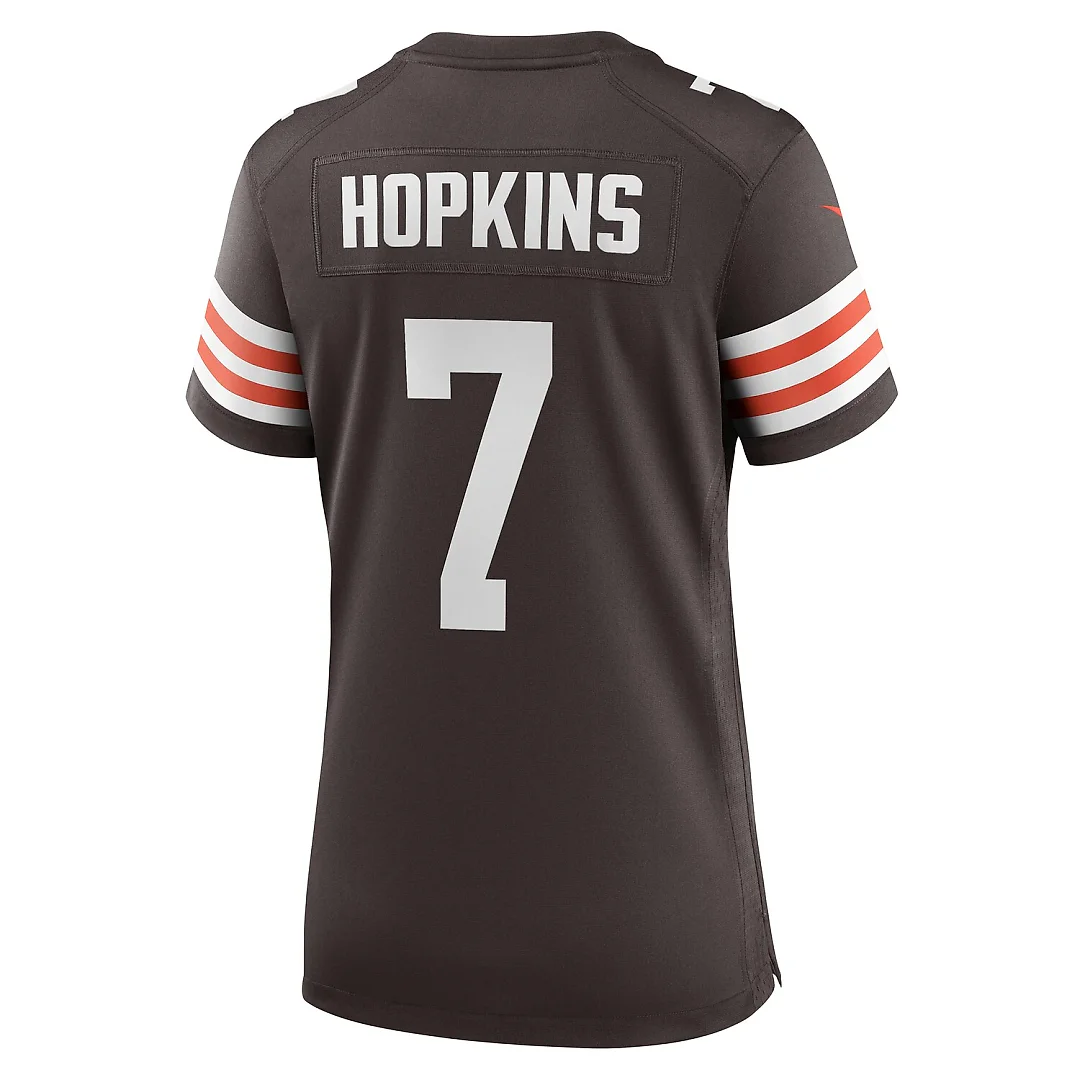 Zennovawear Dustin Hopkins Cleveland Browns Women's Team Game Jersey - Brown