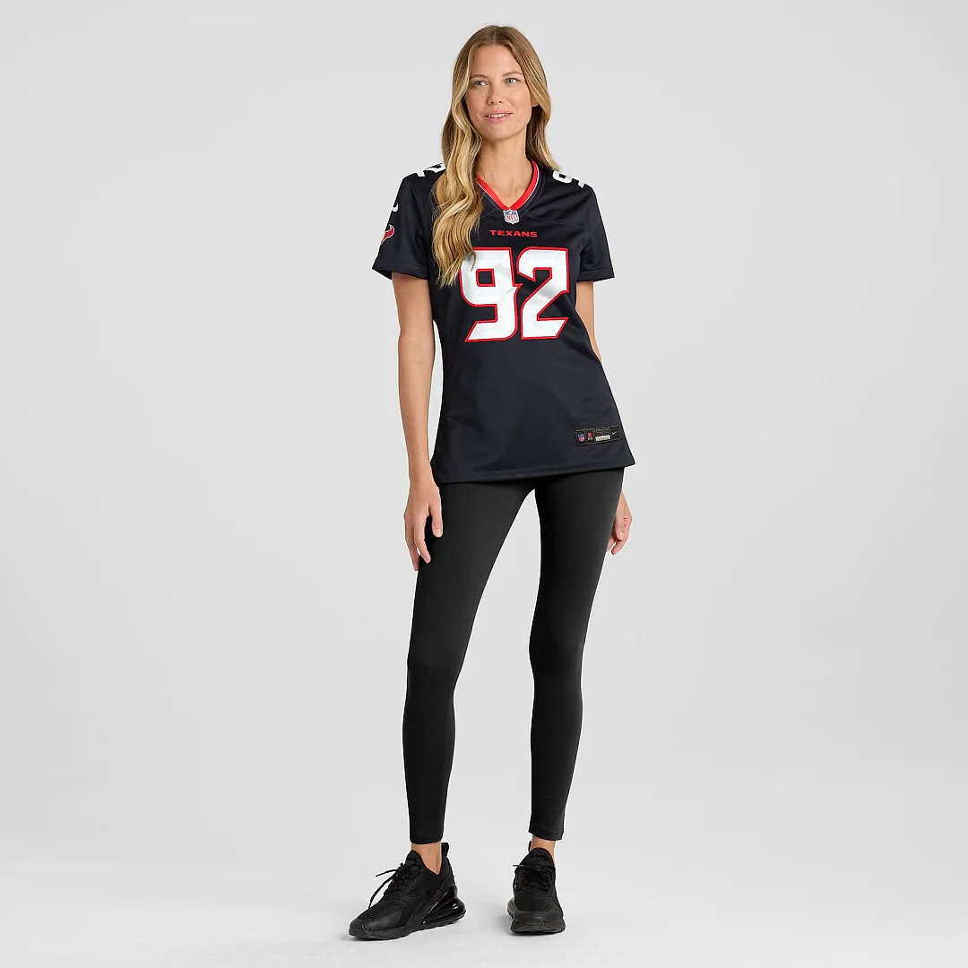 Zennovawear Dylan Horton Houston Texans Women's Team Game Jersey - Navy