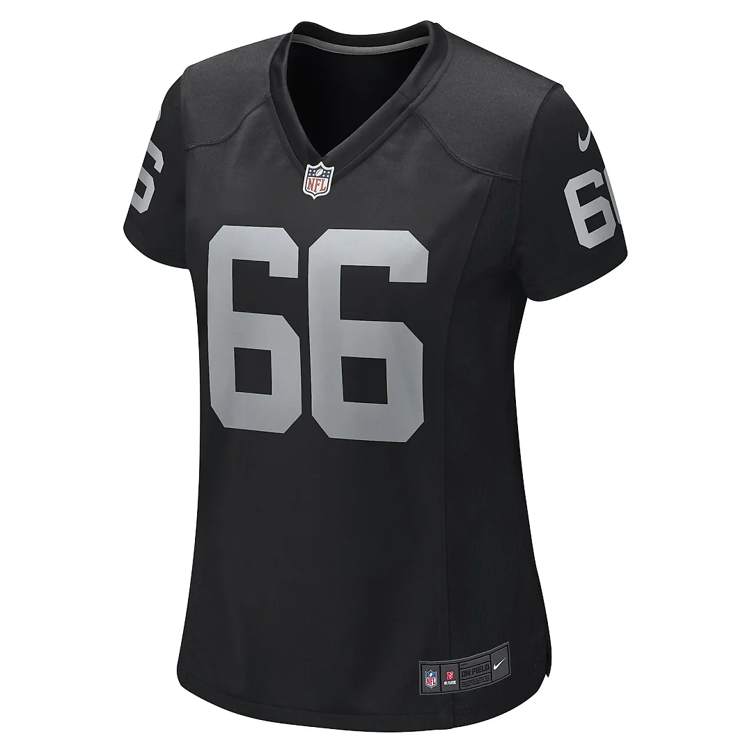 Zennovawear Dylan Parham Las Vegas Raiders Women's Game Player Jersey - Black