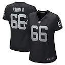 Zennovawear Dylan Parham Las Vegas Raiders Women's Game Player Jersey - Black