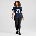 Zennovawear Eddie George Tennessee Titans Women's Game Retired Player Jersey - Navy