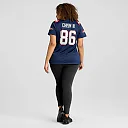 Zennovawear Efton Chism III New England Patriots Women's Team Game Jersey - Navy