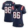 Zennovawear Efton Chism III New England Patriots Women's Team Game Jersey - Navy