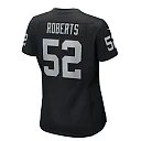 Zennovawear Elandon Roberts Las Vegas Raiders Women's Team Game Jersey - Black