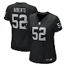 Zennovawear Elandon Roberts Las Vegas Raiders Women's Team Game Jersey - Black