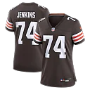 Zennovawear Elgton Jenkins Cleveland Browns Women's Team Game Jersey - Brown