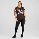 Zennovawear Elgton Jenkins Cleveland Browns Women's Team Game Jersey - Brown