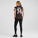 Zennovawear Elgton Jenkins Cleveland Browns Women's Team Game Jersey - Brown
