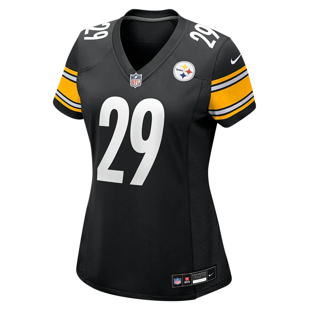 Zennovawear Eli Heidenreich Pittsburgh Steelers Women's Team Game Jersey - Black