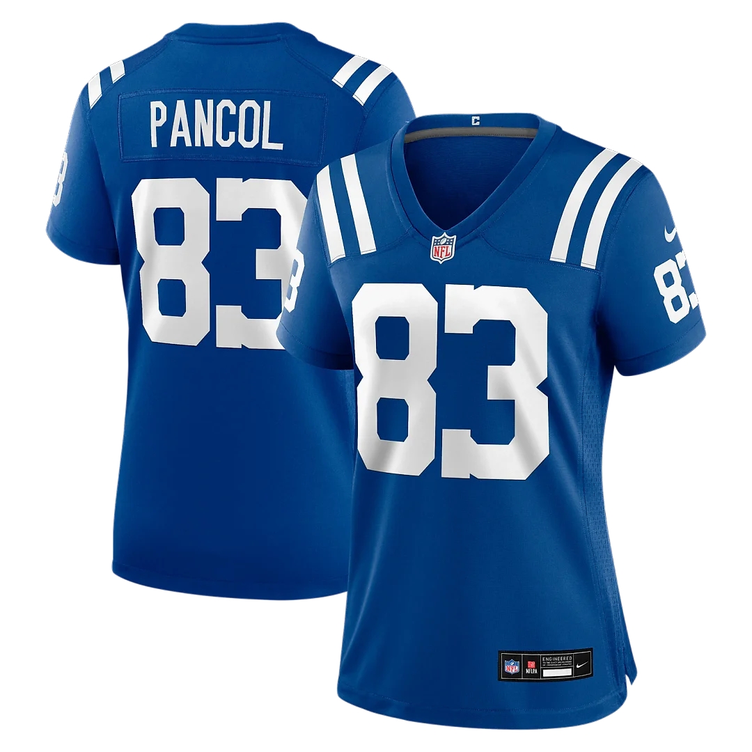 Zennovawear Eli Pancol Indianapolis Colts Women's Team Game Jersey - Royal