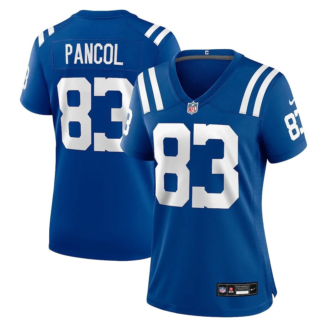 Zennovawear Eli Pancol Indianapolis Colts Women's Team Game Jersey - Royal