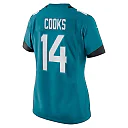 Zennovawear Elijah Cooks Jacksonville Jaguars Women's Team Game Jersey - Teal