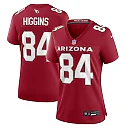 Zennovawear Elijah Higgins Arizona Cardinals Women's Team Game Jersey - Cardinal