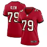 Zennovawear Elijah Klein Tampa Bay Buccaneers Women's Game Jersey - Red