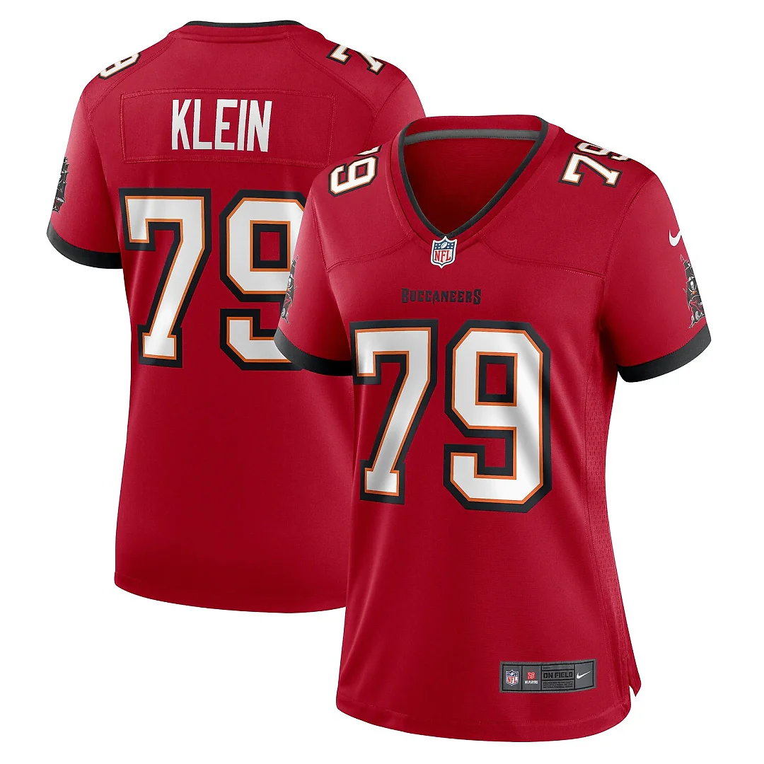 Zennovawear Elijah Klein Tampa Bay Buccaneers Women's Game Jersey - Red