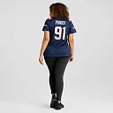 Zennovawear Elijah Ponder New England Patriots Women's Team Game Jersey - Navy