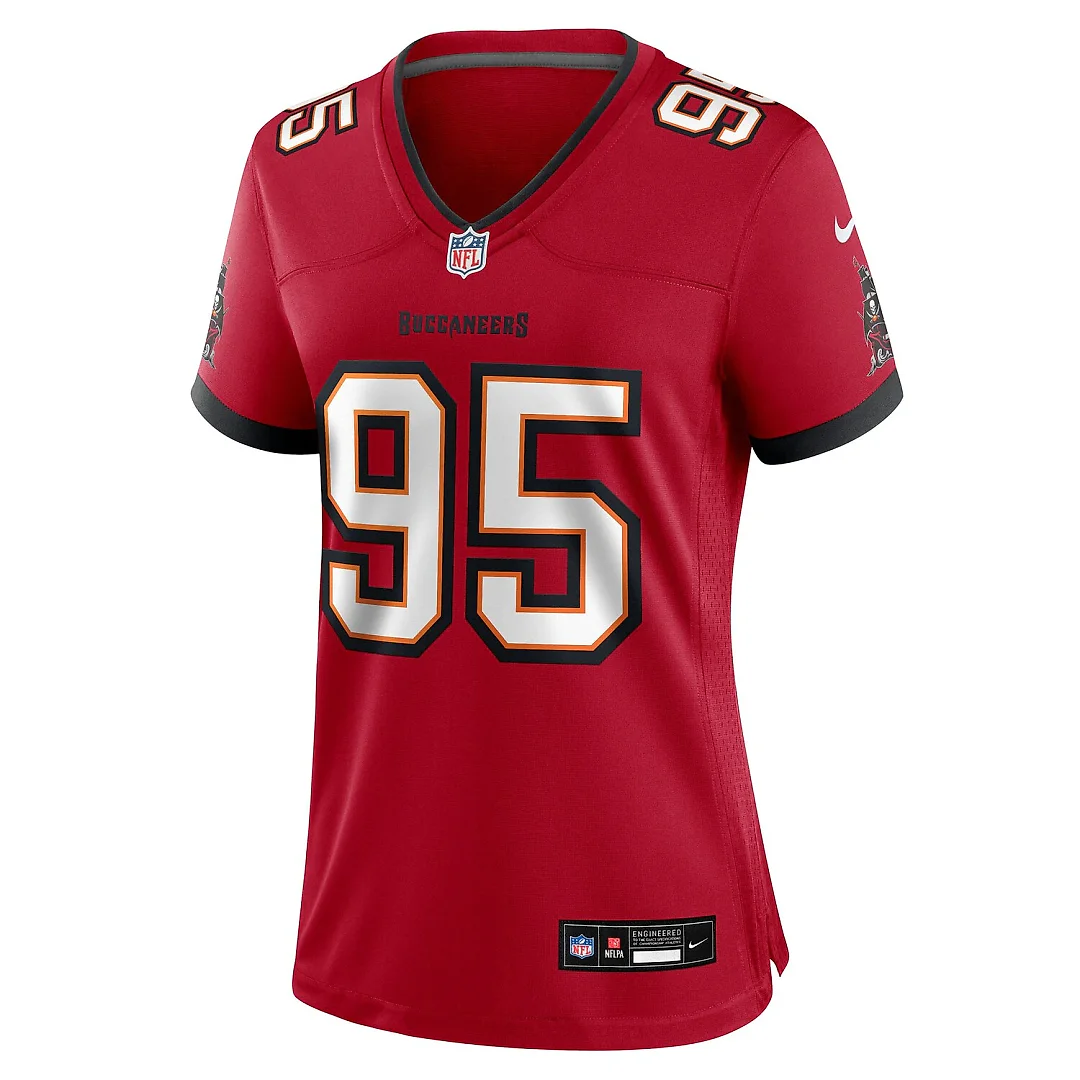 Zennovawear Elijah Roberts Tampa Bay Buccaneers Women's Team Game Jersey - Red