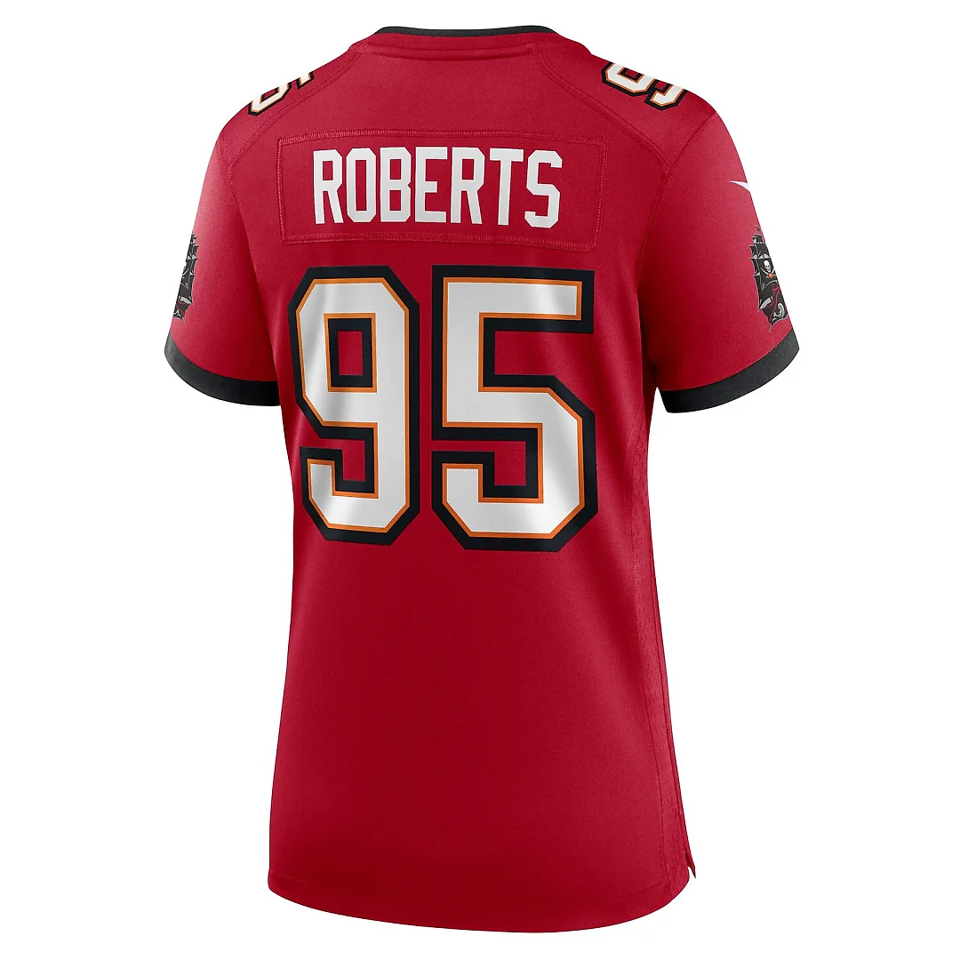 Zennovawear Elijah Roberts Tampa Bay Buccaneers Women's Team Game Jersey - Red