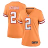 Zennovawear Emeka Egbuka Tampa Bay Buccaneers Women's Alternate 2 Game Jersey - Creamsicle