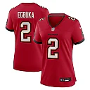 Zennovawear Emeka Egbuka Tampa Bay Buccaneers Women's Team Game Jersey - Red