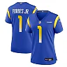 Zennovawear Emmanuel Forbes Jr. Los Angeles Rams Women's Team Game Jersey - Royal