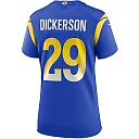 Zennovawear Eric Dickerson Los Angeles Rams Women's Game Retired Player Jersey - Royal