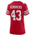 Zennovawear Eric Kendricks San Francisco 49ers Women's Game Jersey - Scarlet