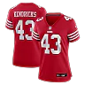 Zennovawear Eric Kendricks San Francisco 49ers Women's Game Jersey - Scarlet