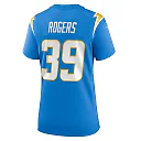 Zennovawear Eric Rogers Los Angeles Chargers Women's Team Game Jersey - Powder Blue