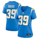Zennovawear Eric Rogers Los Angeles Chargers Women's Team Game Jersey - Powder Blue