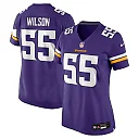Zennovawear Eric Wilson Minnesota Vikings Women's Team Game Jersey - Purple